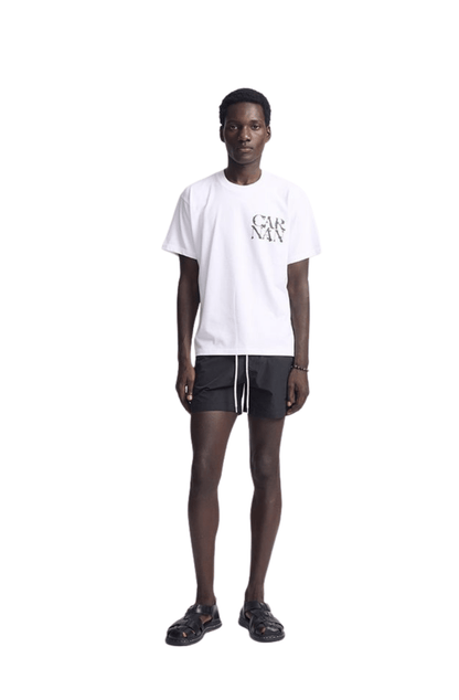 Camiseta CARNAN Moss T-shirt Off - White - NewSkull