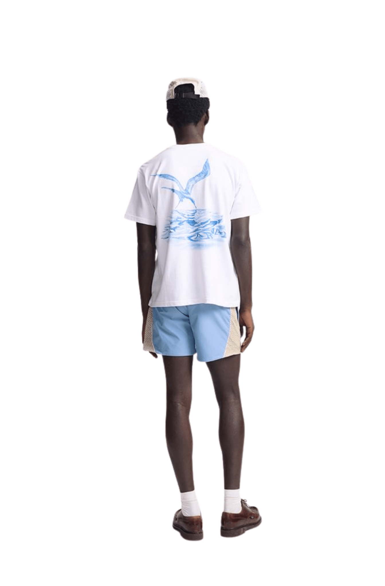Camiseta CARNAN Seabird T-shirt Off - White - NewSkull