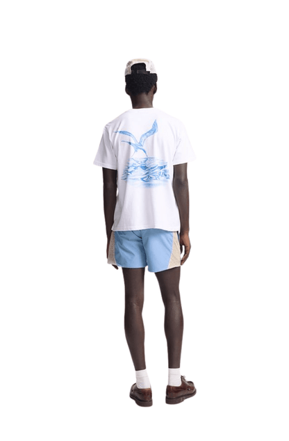 Camiseta CARNAN Seabird T-shirt Off - White - NewSkull