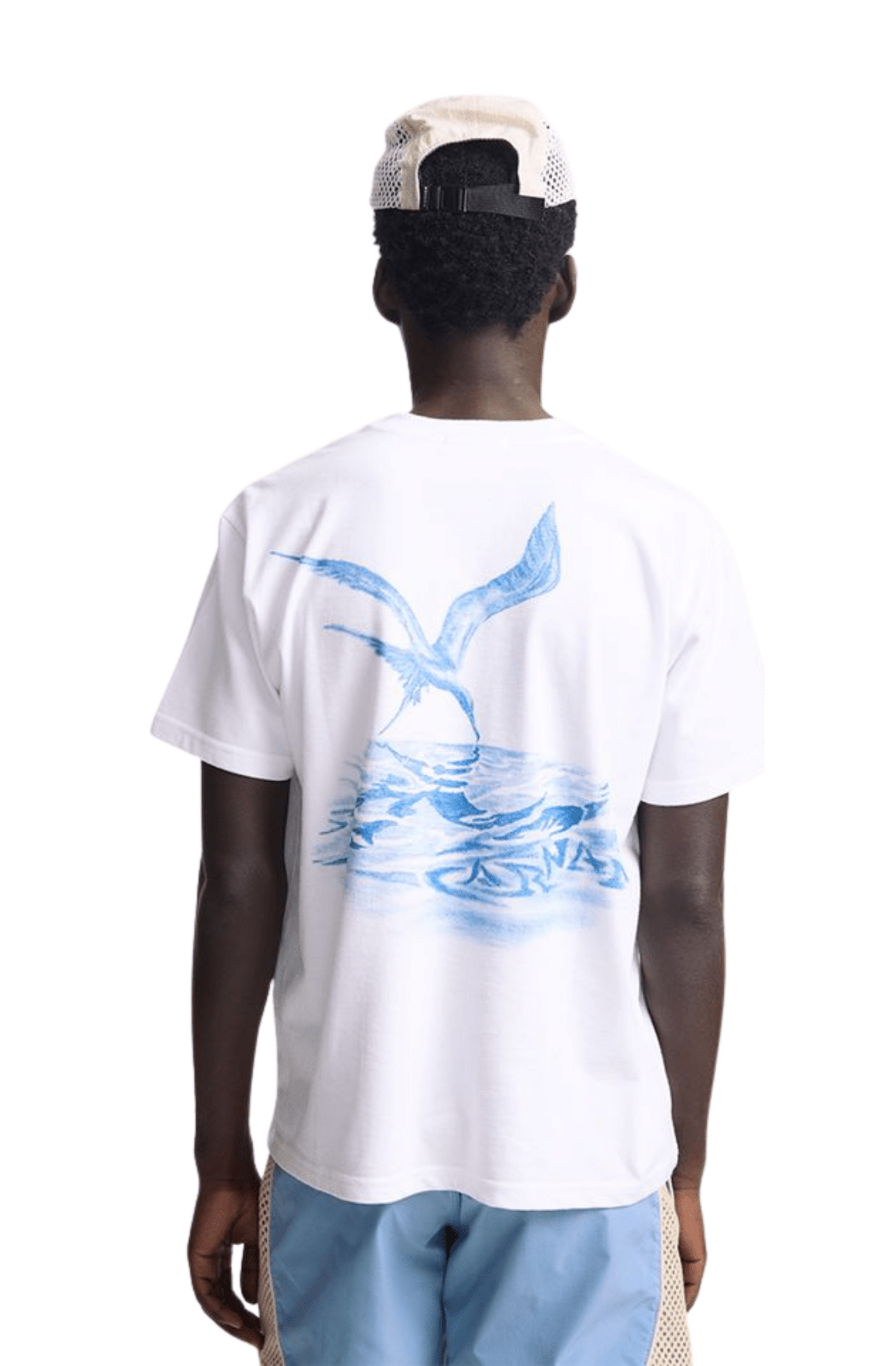 Camiseta CARNAN Seabird T-shirt Off - White - NewSkull
