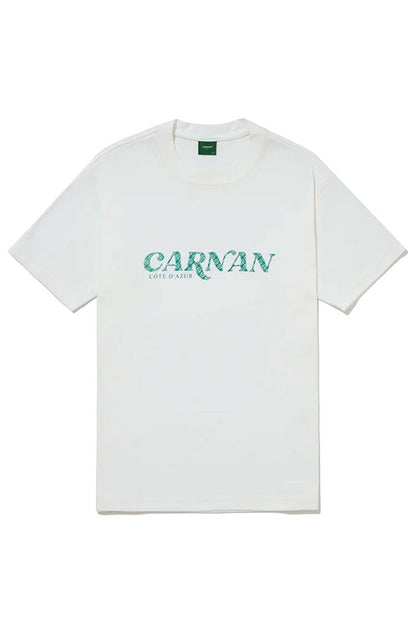 Camiseta CARNAN Standard Cote Heavy T-shirt Off - White - NewSkull