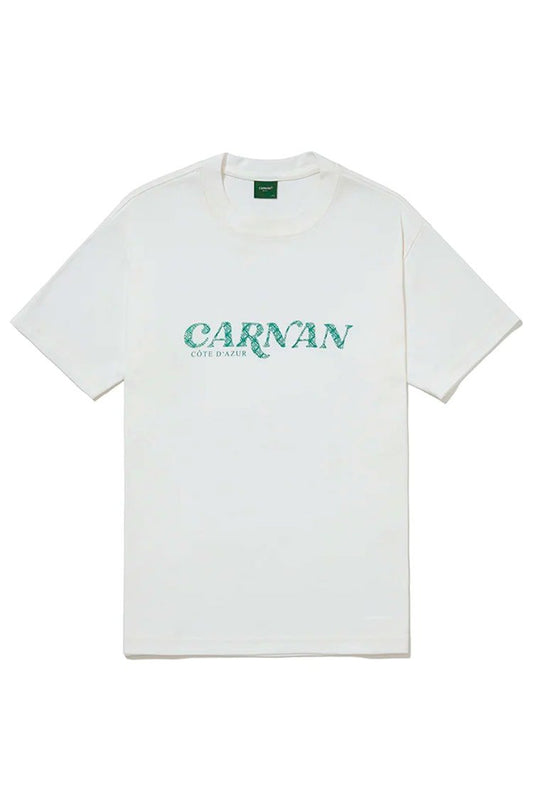 Camiseta CARNAN Standard Cote Heavy T-shirt Off - White - NewSkull