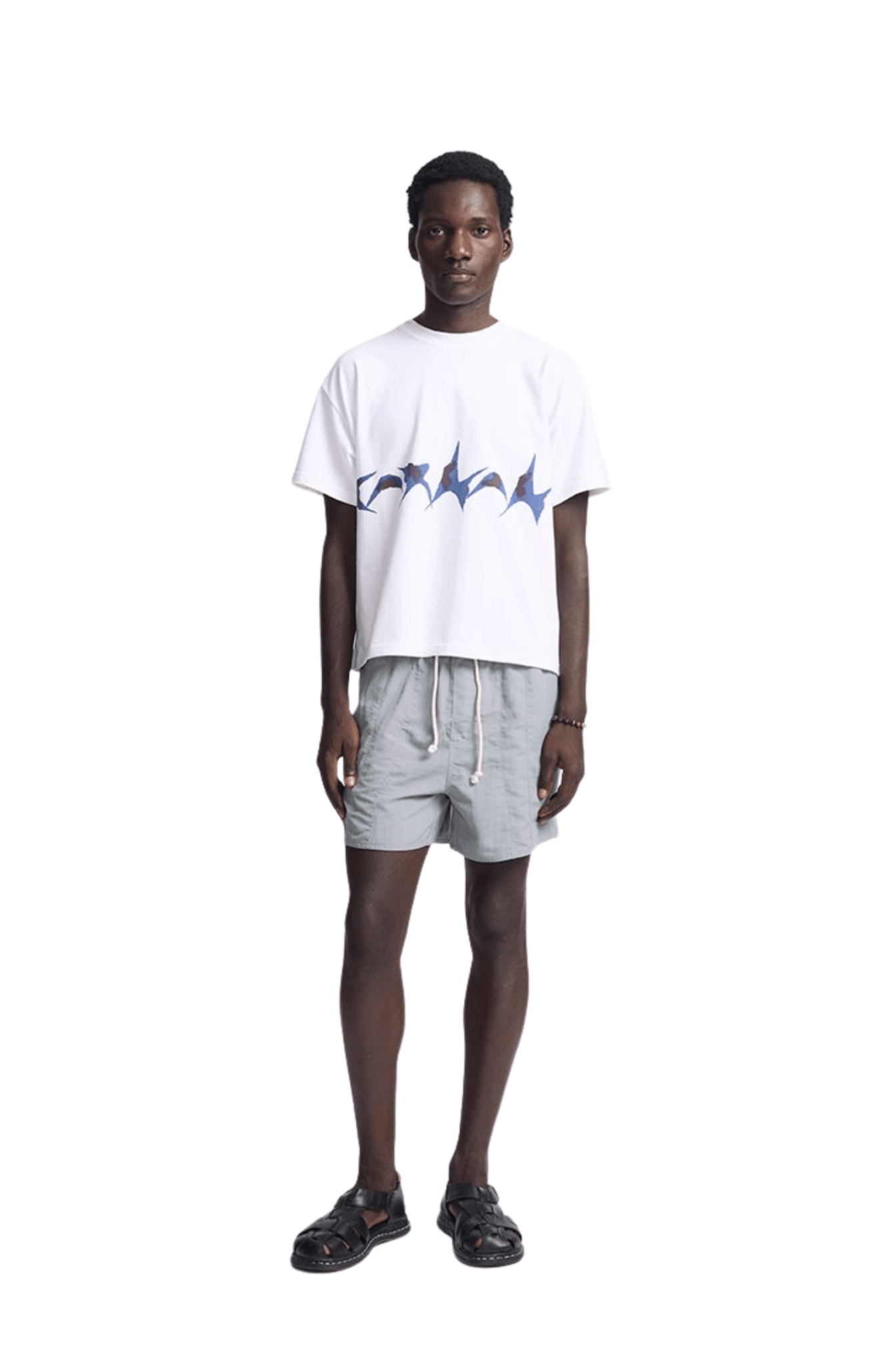 Camiseta CARNAN Star Boxy T-shirt Off - White - NewSkull