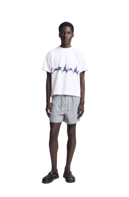 Camiseta CARNAN Star Boxy T-shirt Off - White - NewSkull