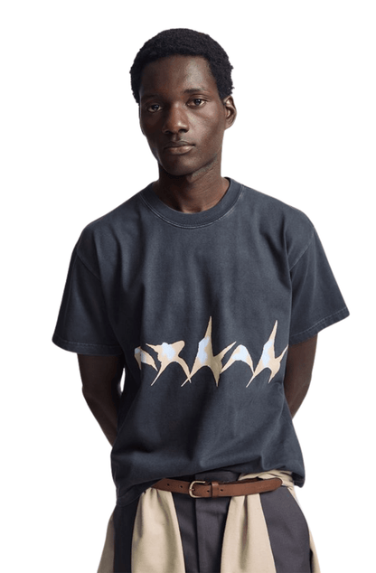 Camiseta CARNAN Star Boxy T-shirt Preto - NewSkull