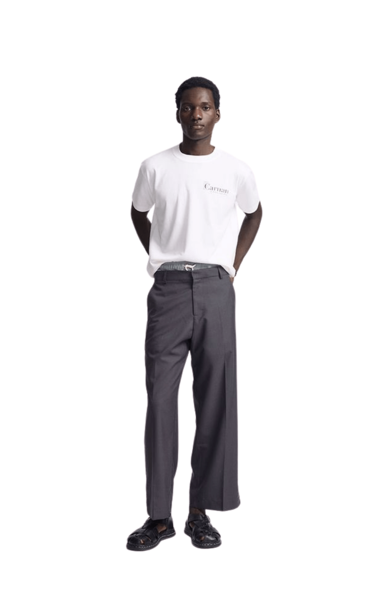 Camiseta CARNAN Stone Heavy T-shirt Off - White - NewSkull