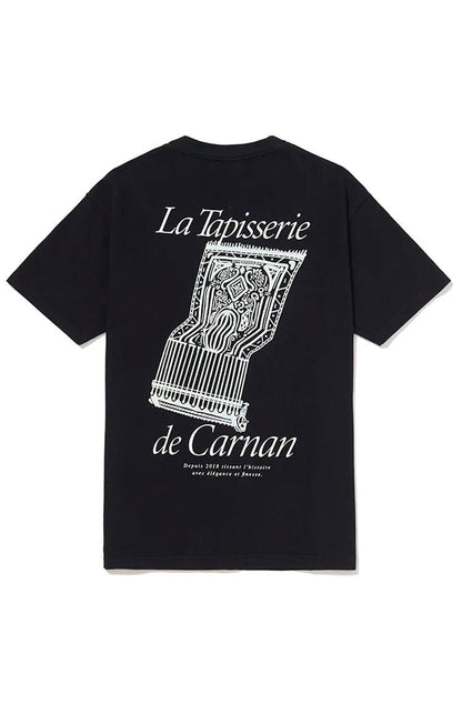 Camiseta CARNAN Tapisserie T-shirt Preto - NewSkull