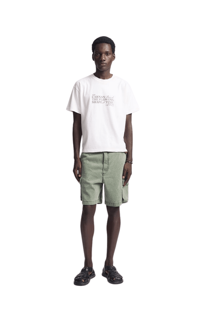 Camiseta CARNAN Title Boxy T-shirt Off - White - NewSkull