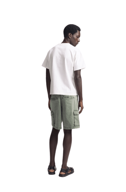 Camiseta CARNAN Title Boxy T-shirt Off - White - NewSkull