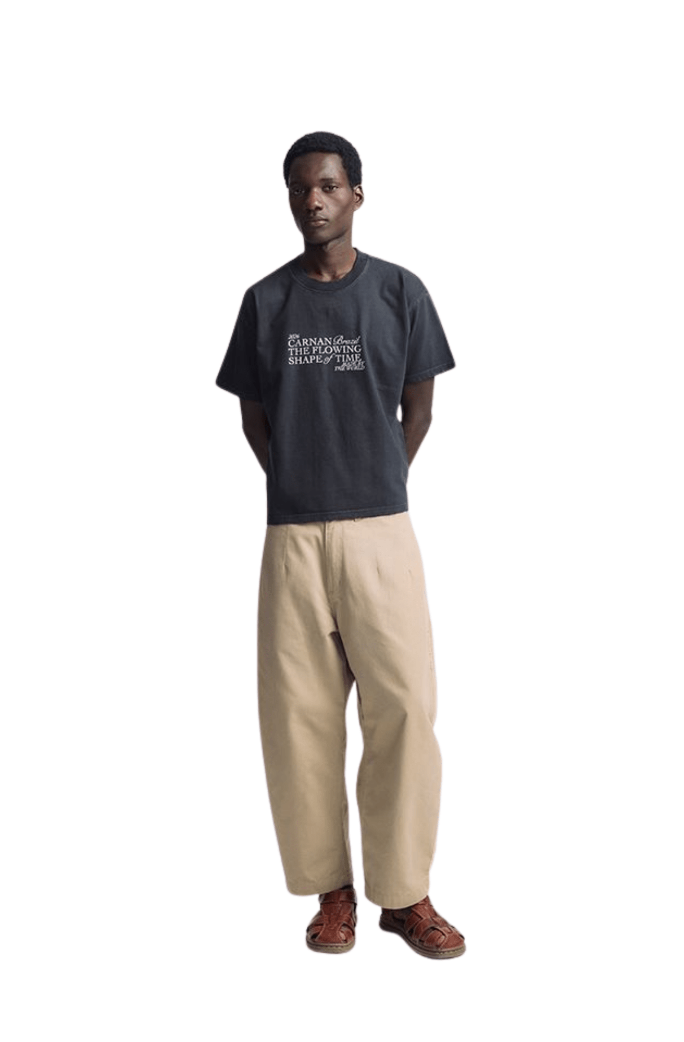 Camiseta CARNAN Title Boxy T-shirt Preto - NewSkull