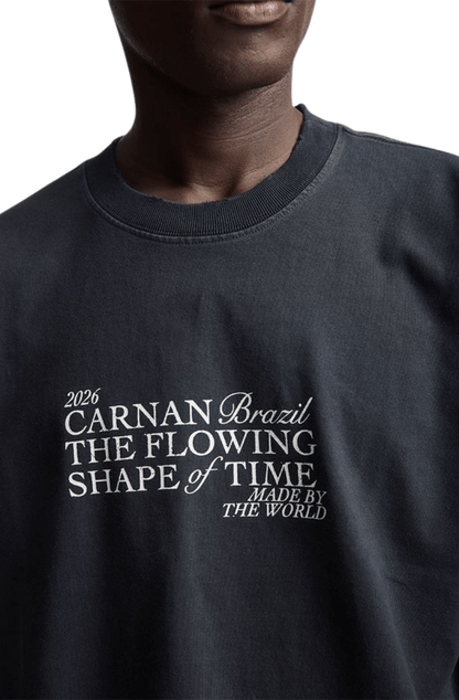 Camiseta CARNAN Title Boxy T-shirt Preto - NewSkull