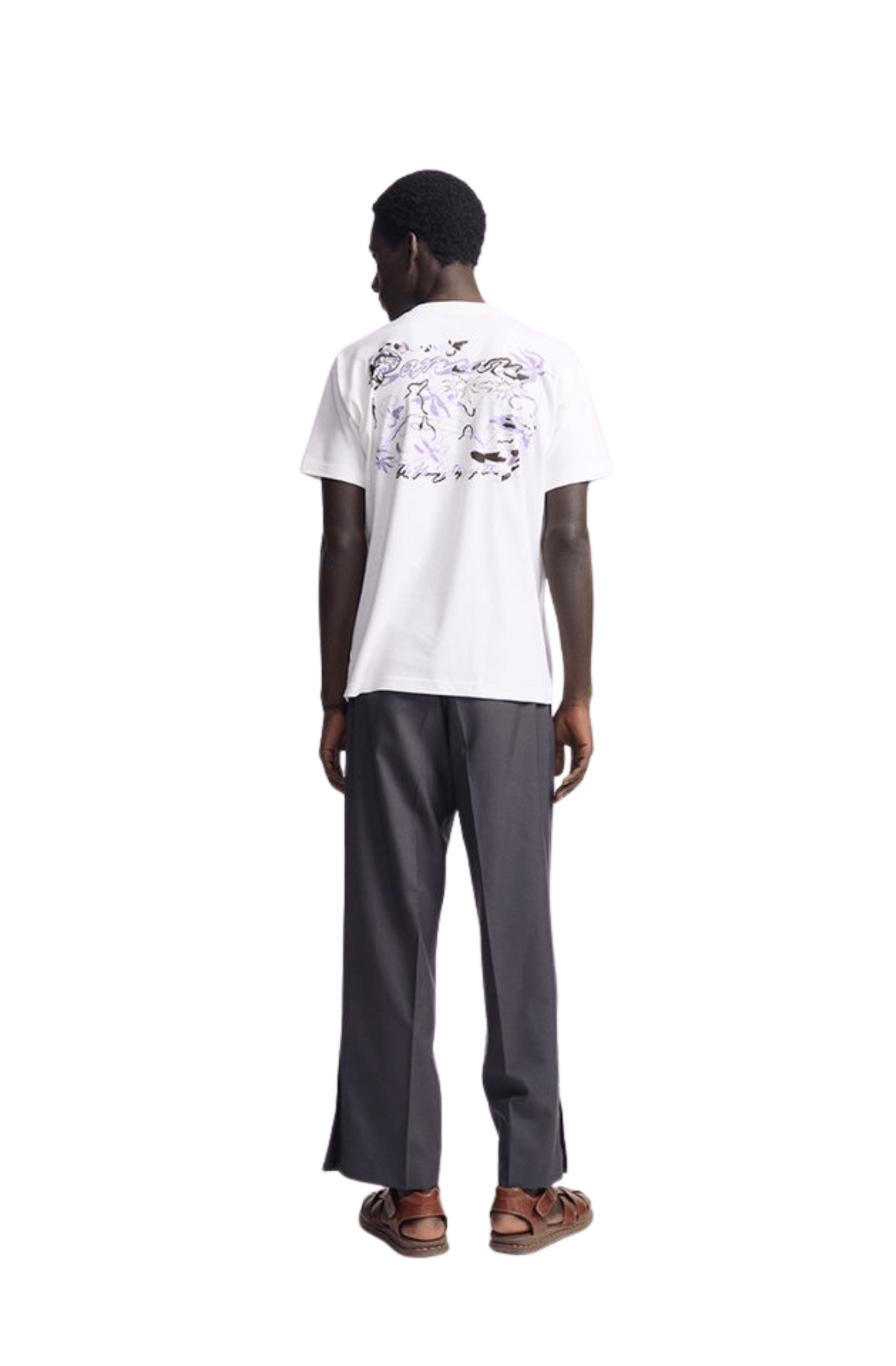 Camiseta CARNAN Wind Heavy T-shirt Off - White - NewSkull