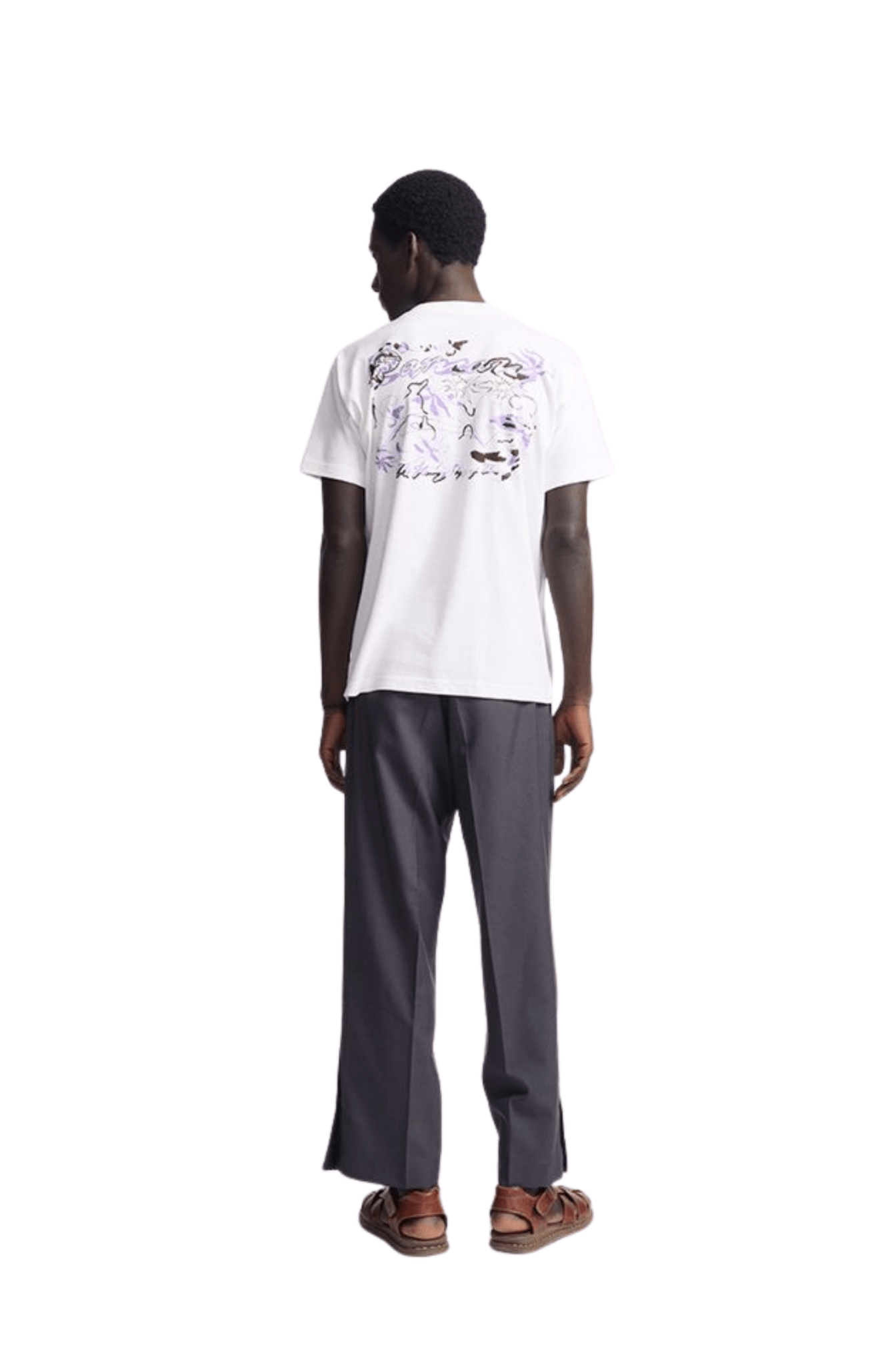 Camiseta CARNAN Wind Heavy T-shirt Off-White - NewSkull