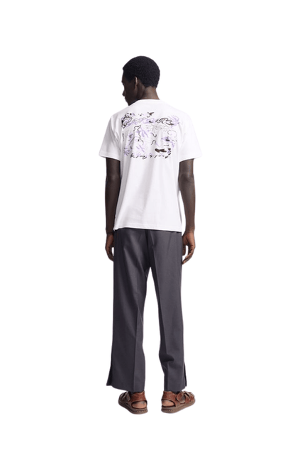 Camiseta CARNAN Wind Heavy T-shirt Off-White - NewSkull