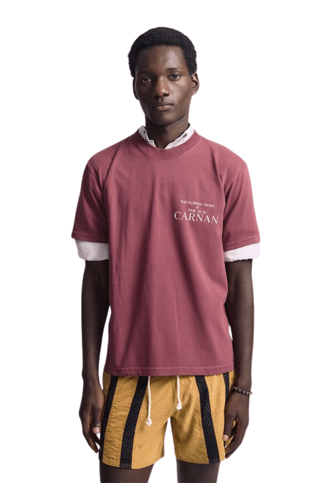 Camiseta CARNAN Wood T-shirt Marrom - NewSkull