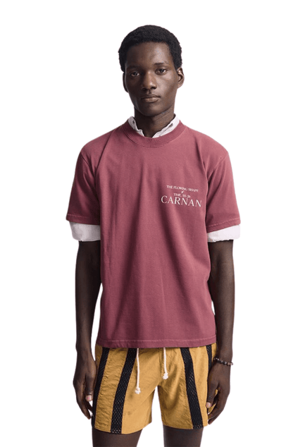 Camiseta CARNAN Wood T-shirt Marrom - NewSkull