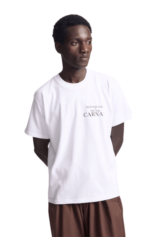 Camiseta CARNAN Wood T-shirt Off - White - NewSkull