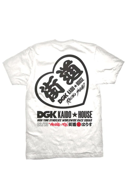 Camiseta DGK x KAIDO House Konbini Branco - NewSkull