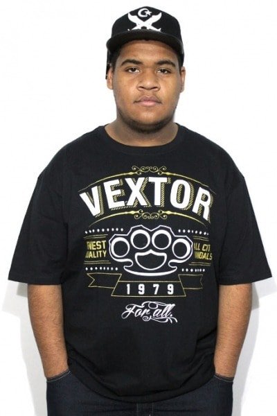 Camiseta Extra Grande Vextor Punch - NewSkull
