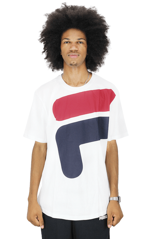 CAMISETA FILA FLOATING OVERSIZE BRANCO - NewSkull