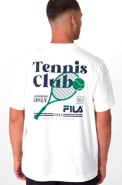 Camiseta Fila Members Only Masculina Off - White - NewSkull