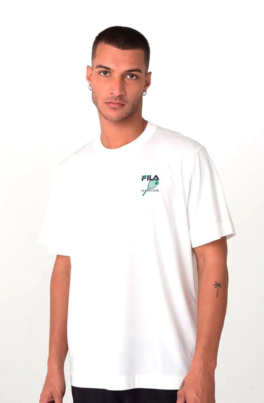 Camiseta Fila Members Only Masculina Off - White - NewSkull