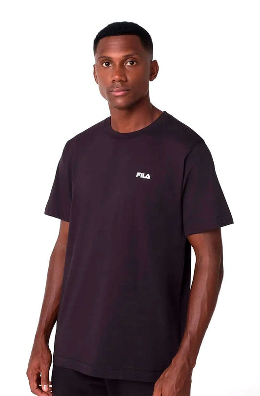 Camiseta Fila Uc Biella Italia Masculina Preto/Branco - NewSkull