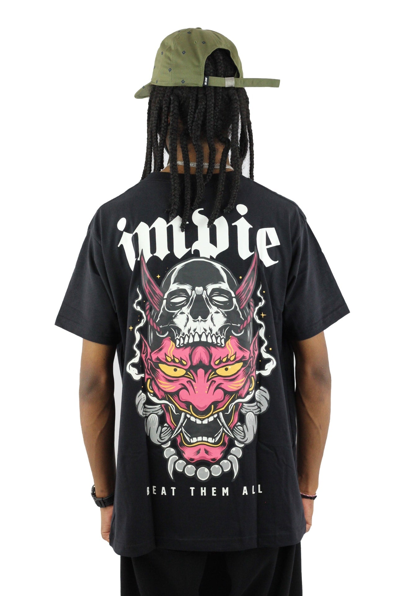 Camiseta Impie Beat Them All Preta - NewSkull