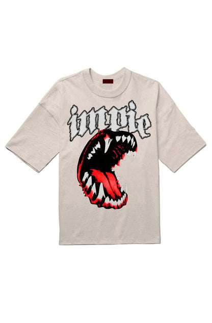 Camiseta Impie Bite Off White - NewSkull