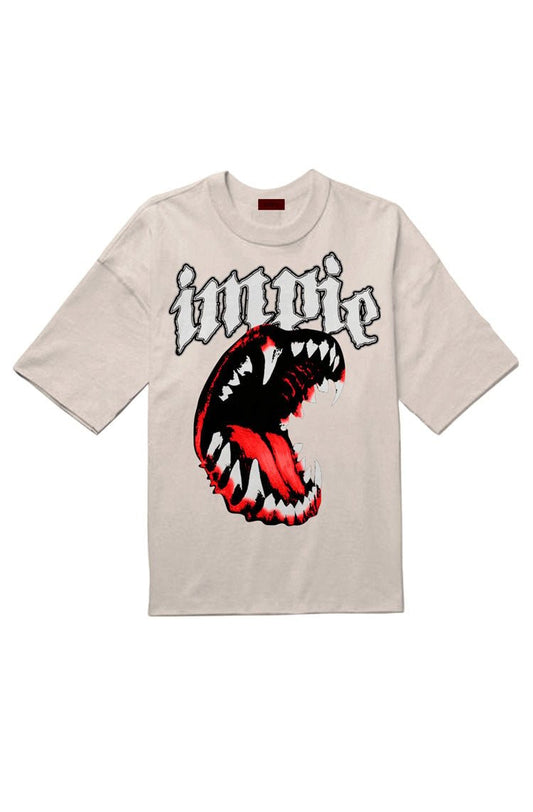 Camiseta Impie Bite Off White - NewSkull