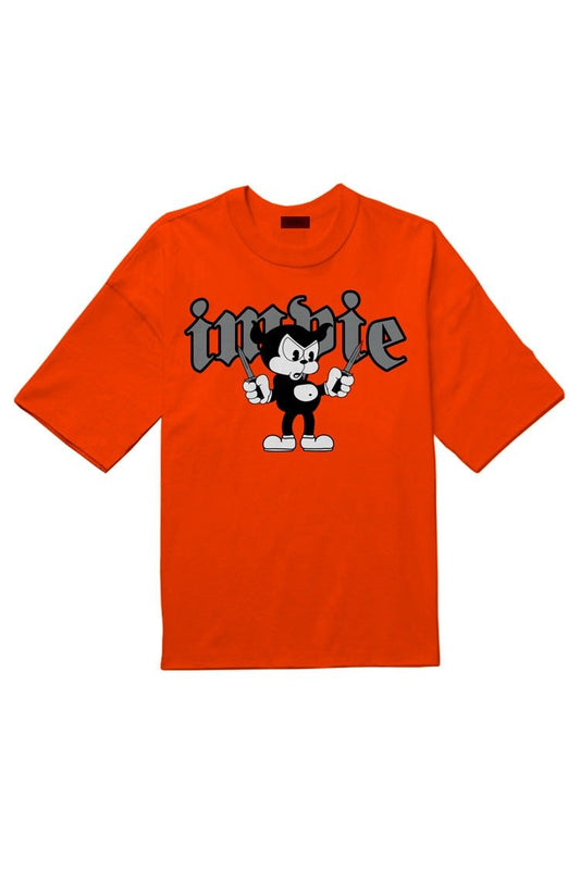 Camiseta Impie Cartoon Laranja - NewSkull