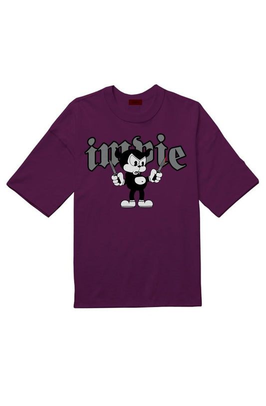 Camiseta Impie Cartoon Roxa - NewSkull