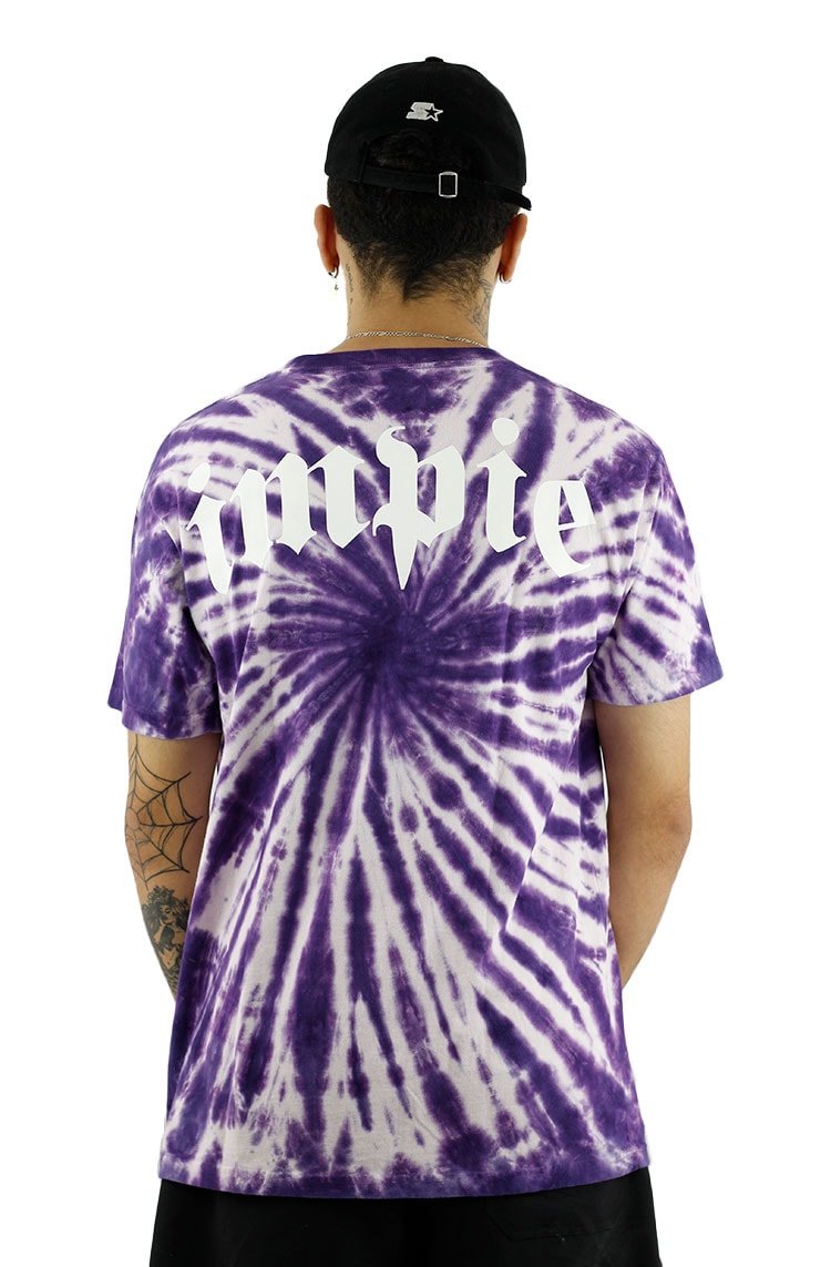Camiseta Impie DTA Tie Dye Roxa - NewSkull
