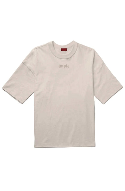 Camiseta Impie Embroidered Logo Off White - NewSkull
