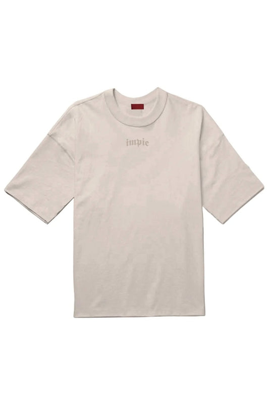 Camiseta Impie Embroidered Logo Off White - NewSkull