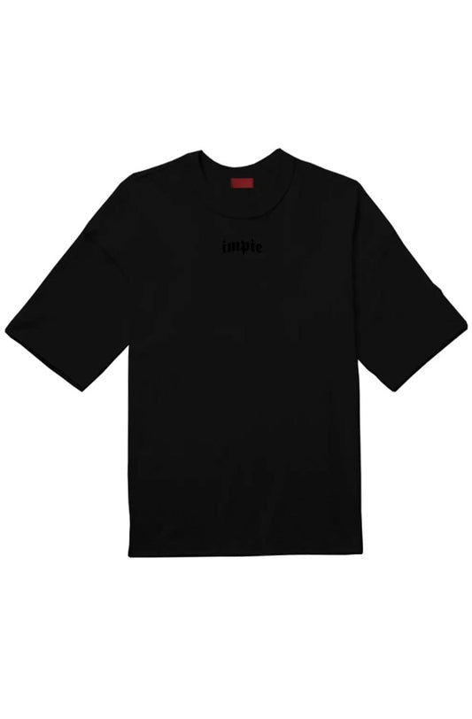 Camiseta Impie Embroidered Logo Preto - NewSkull