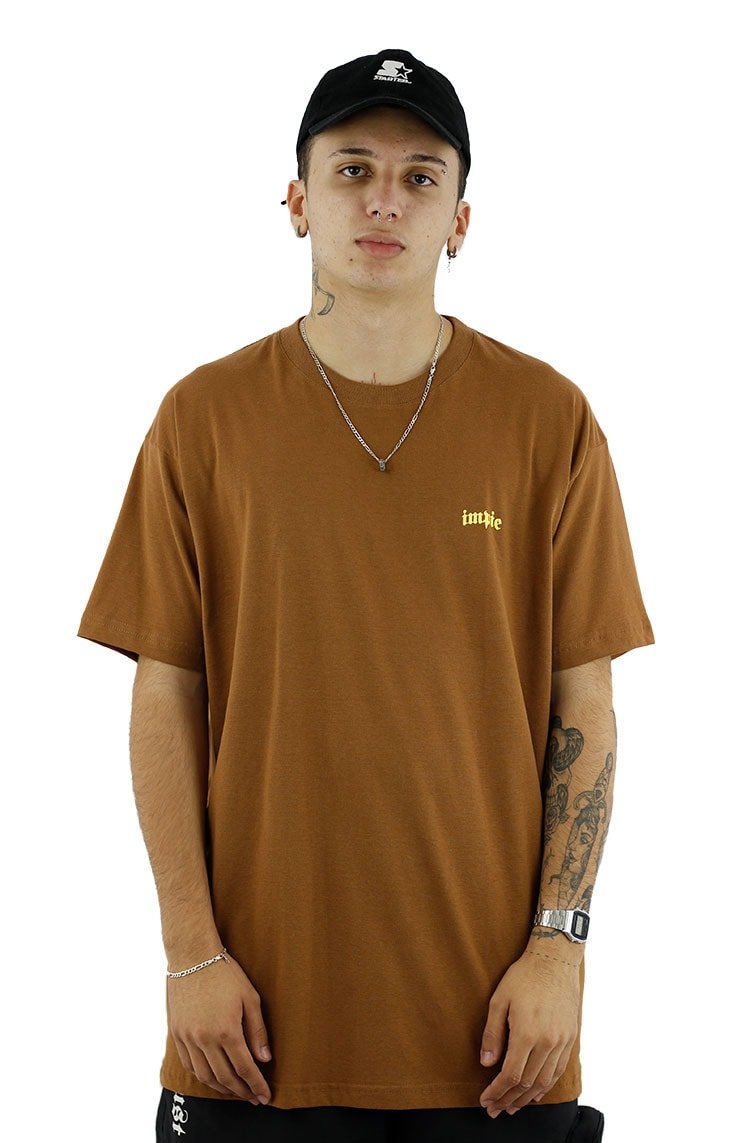 Camiseta Impie Essential Marrom - NewSkull
