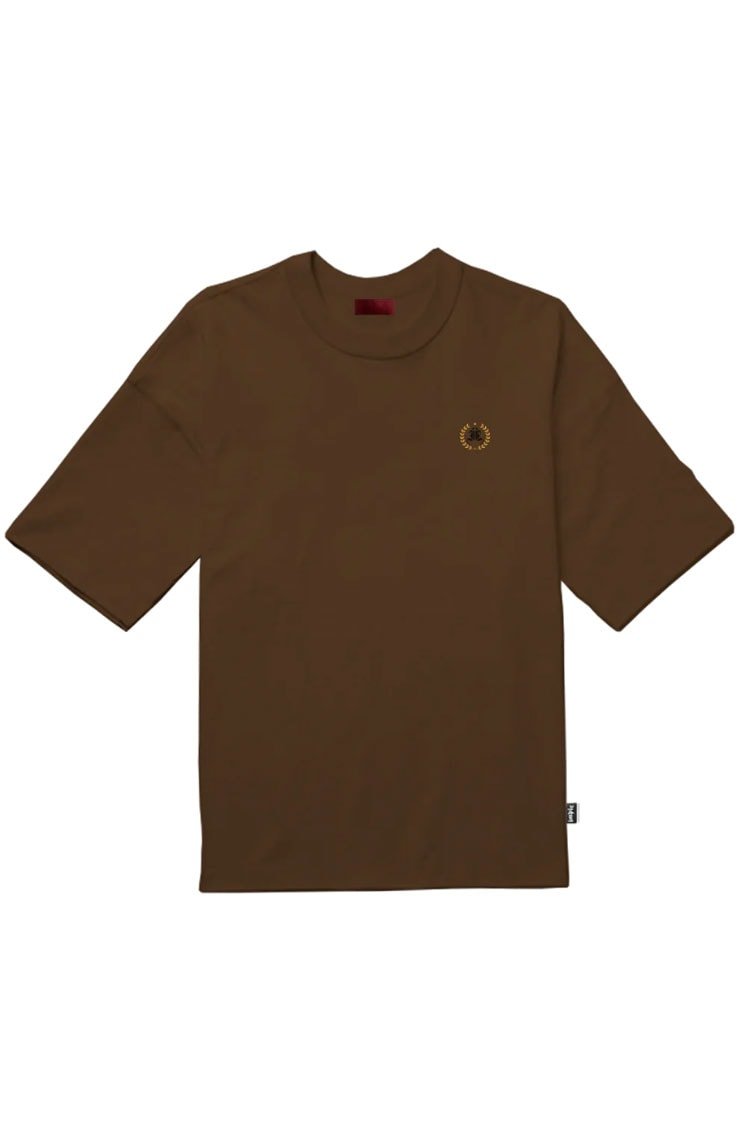 Camiseta Impie Laurel Marrom - NewSkull