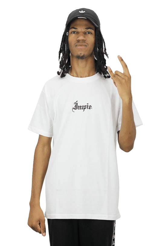 CAMISETA IMPIE LOGO BARBED OFF WHITE BRANCA - NewSkull