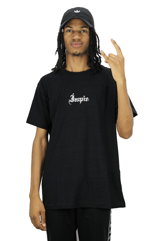 CAMISETA IMPIE LOGO BARBED PRETA - NewSkull