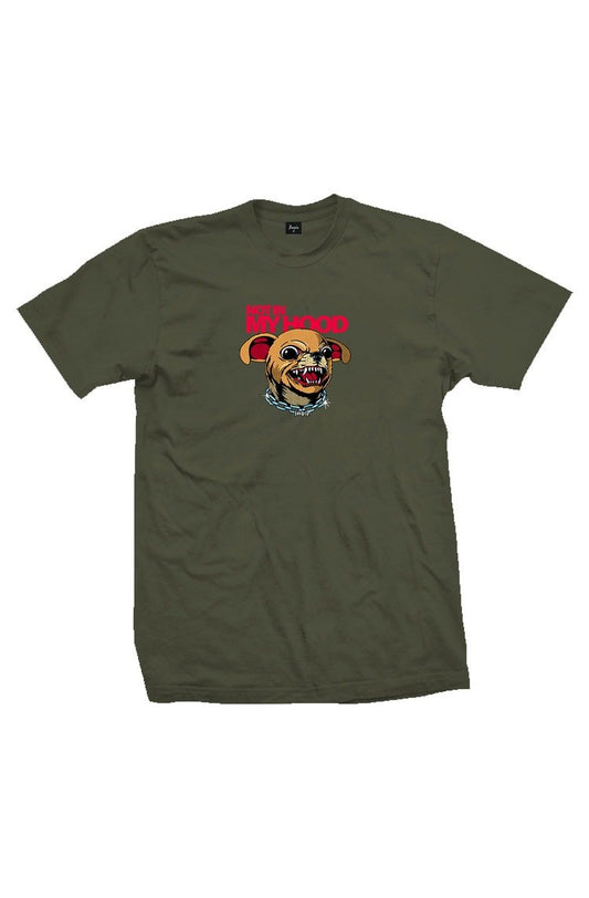 Camiseta Impie Not In My Hood Verde - NewSkull