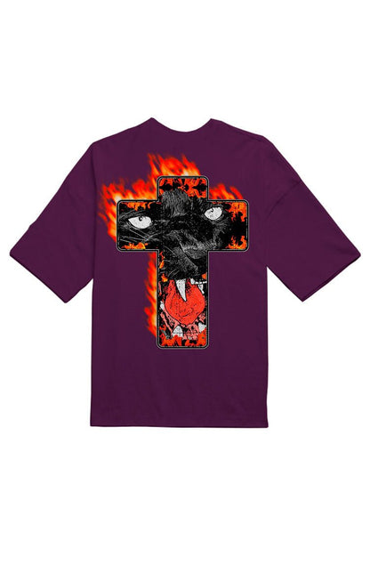 Camiseta Impie Panther Roxa - NewSkull