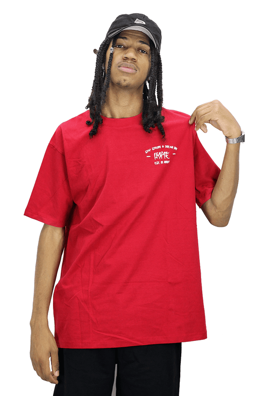 Camiseta Impie Stay Strong Vermelha - NewSkull