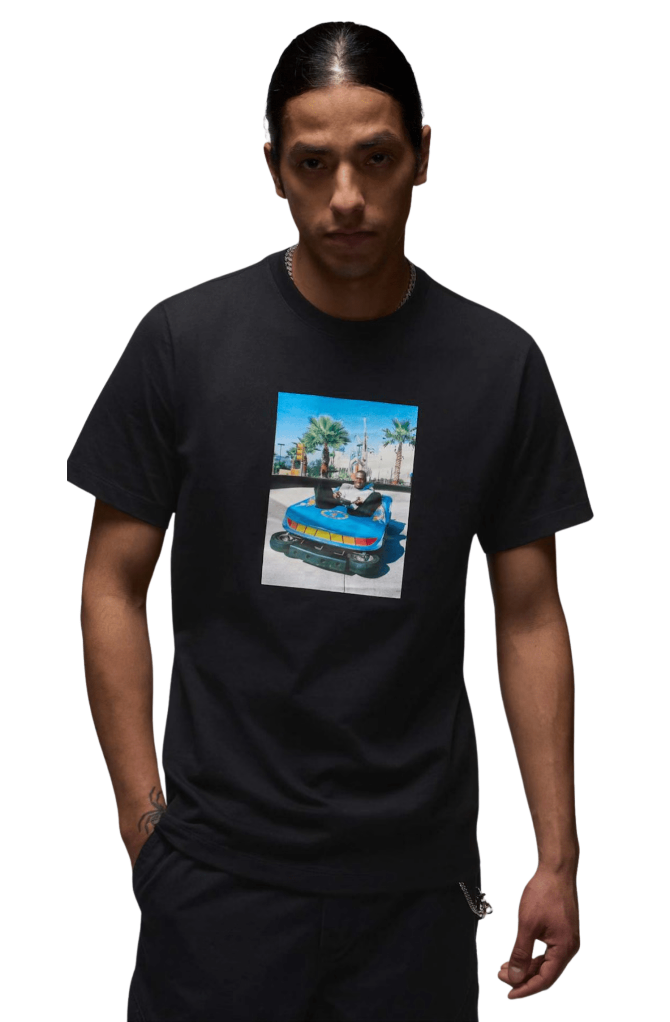 Camiseta Jordan Brand Crew Masculino Preto - NewSkull