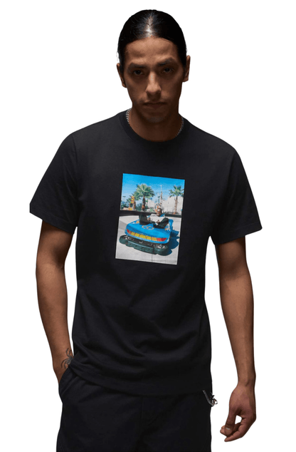 Camiseta Jordan Brand Crew Masculino Preto - NewSkull