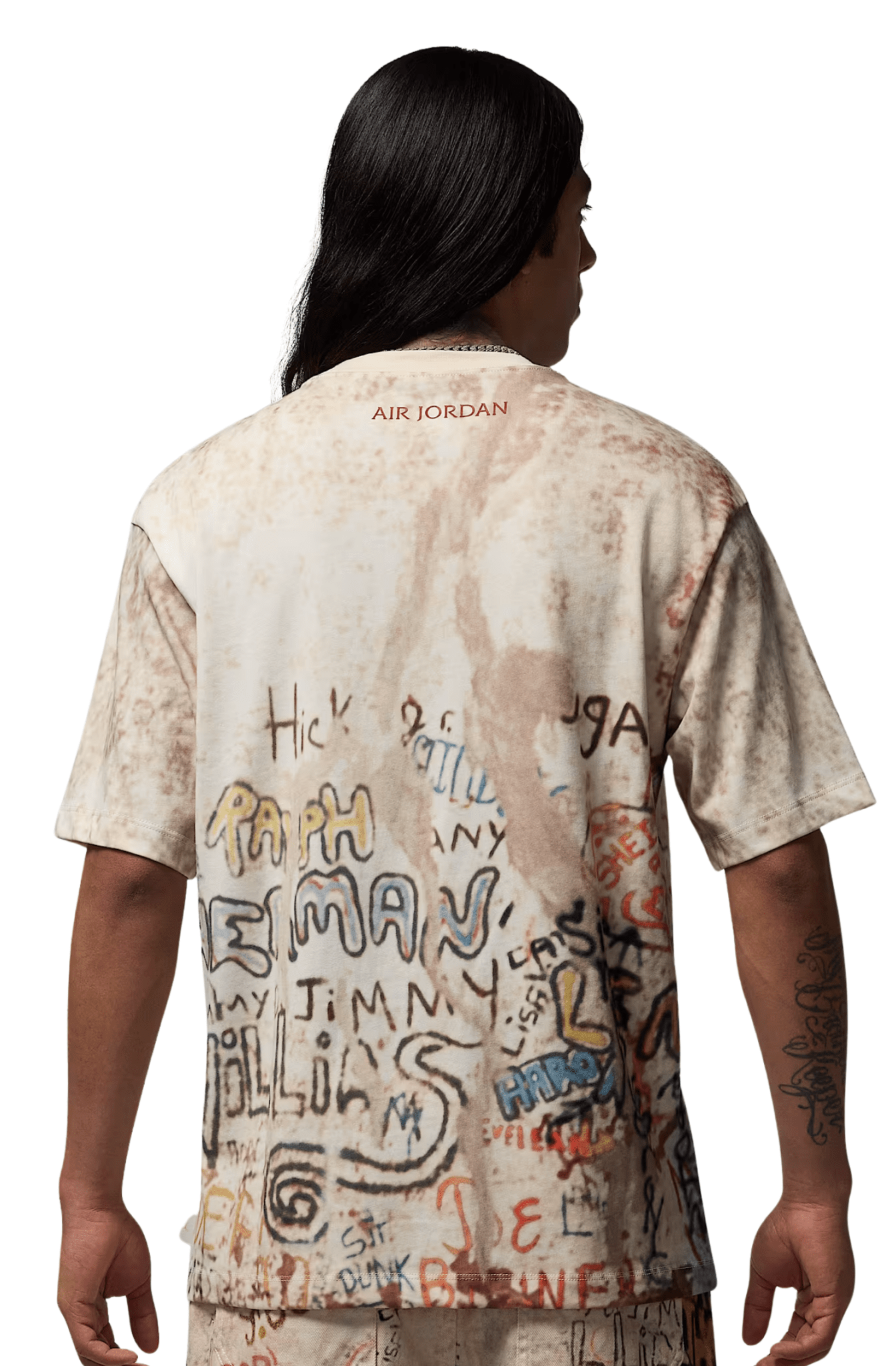 Camiseta Jordan Crew 85 Masculino Branco - NewSkull