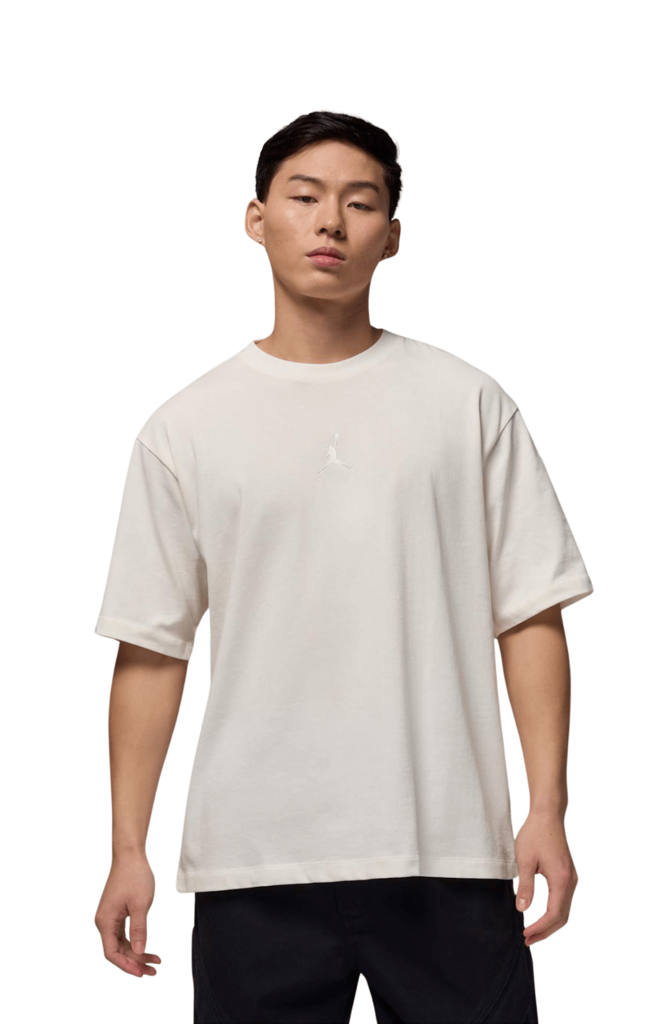 Camiseta Jordan Essential Crew Masculino Bege - NewSkull
