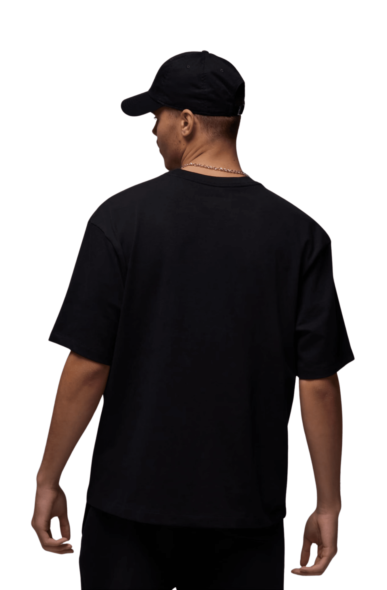 Camiseta Jordan Essential Crew Masculino Preto - NewSkull