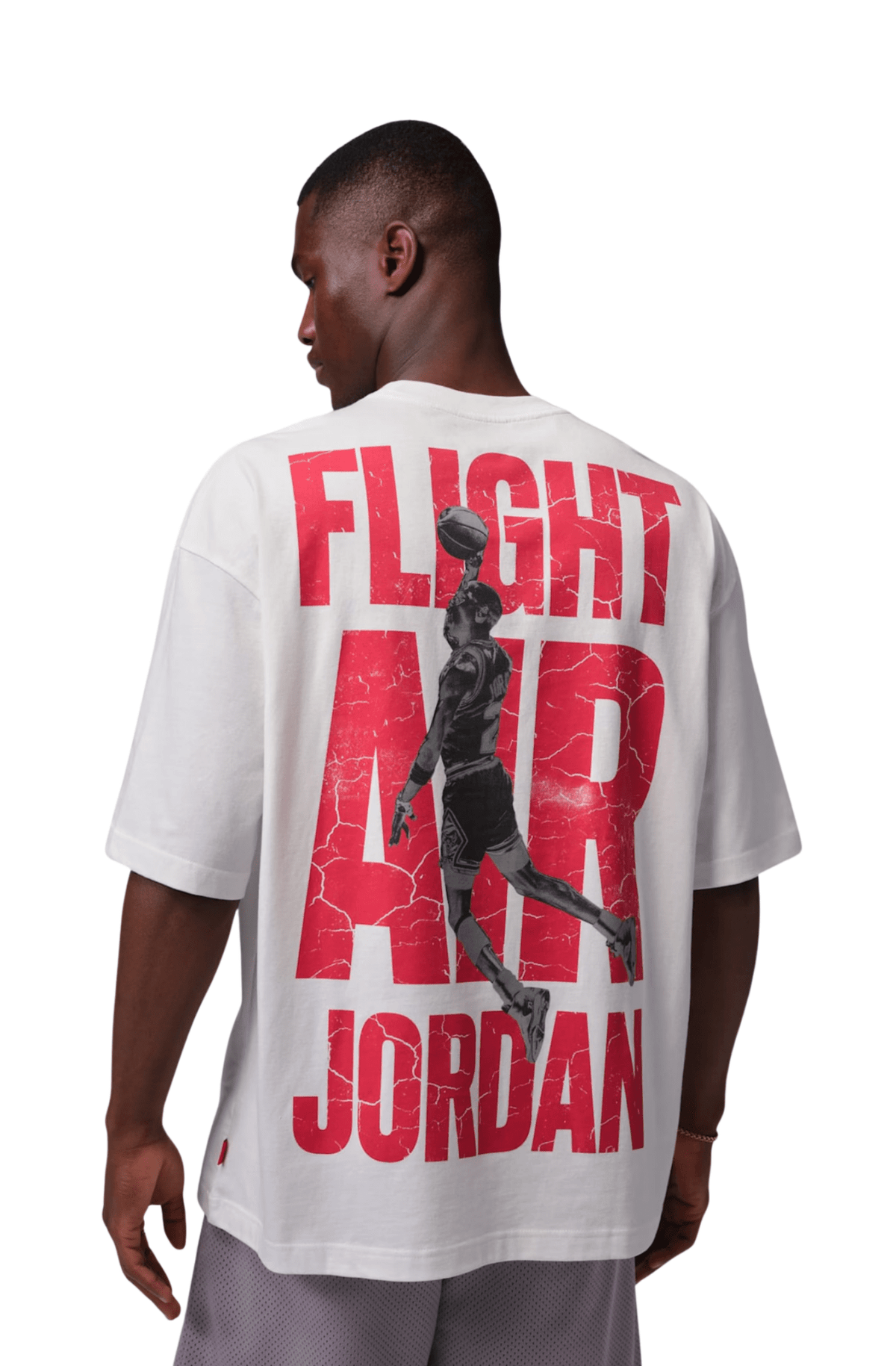 Camiseta Jordan Flight Graphic Basketball 96 Branco - NewSkull
