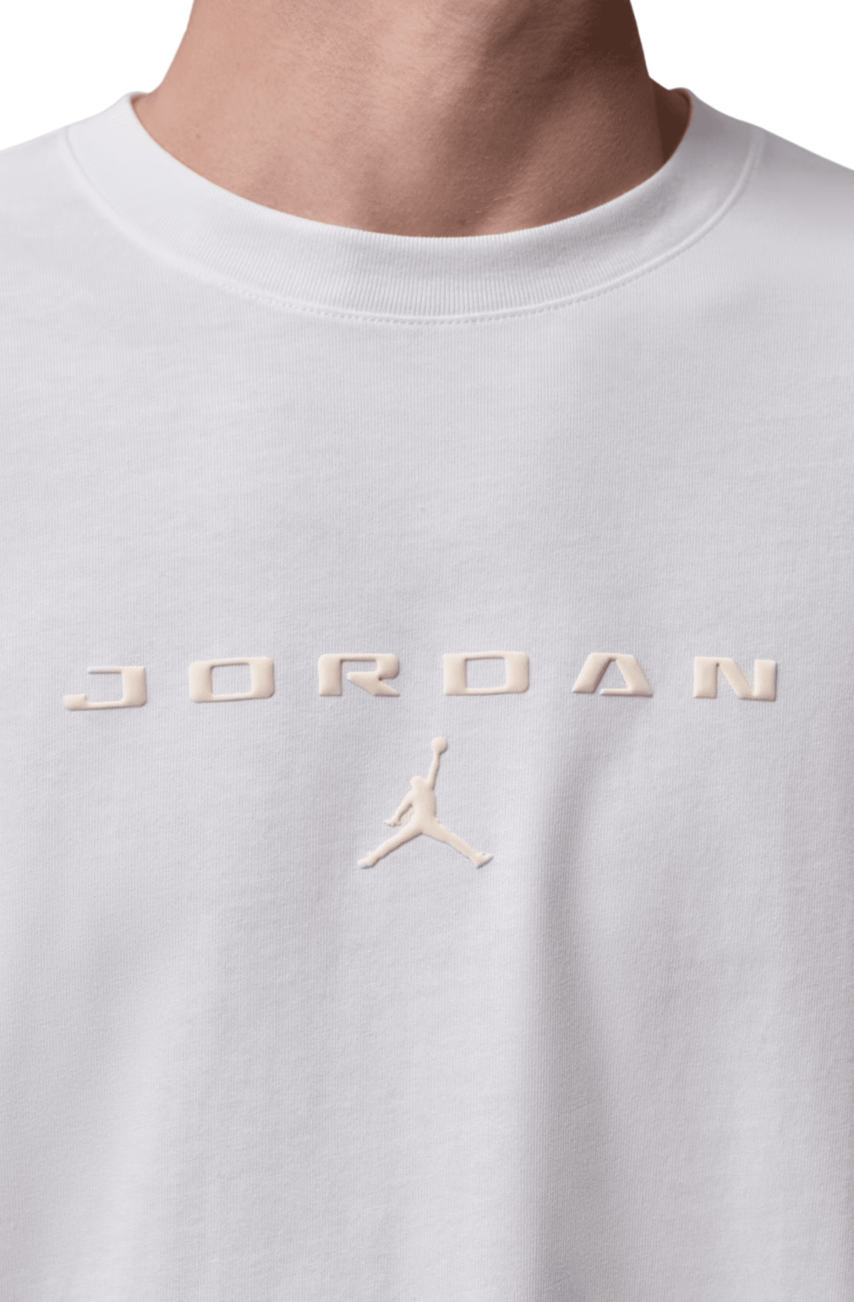 Camiseta Jordan Flight Oversized Branco - NewSkull